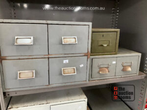 Bay of Shed Drawers