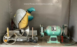 Makita Drop Saw & A Bench Grinder