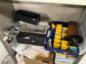 Bay of Assorted Tap & Die Bits