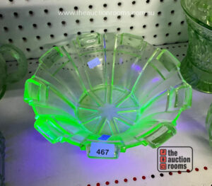 Uranium Glass Bowl