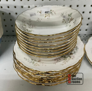 Set of Eight Royal Albert Haworth Bowls & Side Plates