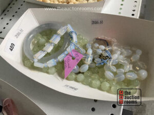 Quantity of Opaline Necklaces etc