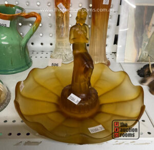 Amber Glass Float Bowl