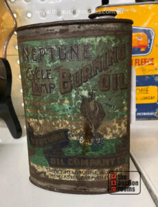 Neptune Cycle Lamp Burning Oil Oiler