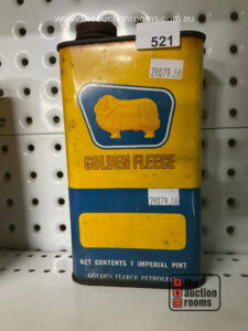 Golden Fleece 1 Imperial Pint Oil Tin