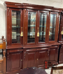 Mahogany Sideboard & Glazed Hutch (SELF LOAD)
