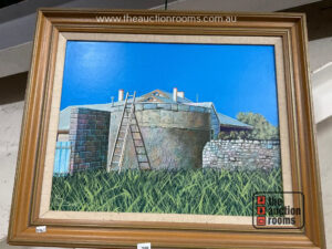 Framed Mick O'Shea Oil on Board (49 x 39cms)