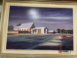 Framed Mick O'Shea Oil on Board (90 x 60cms)