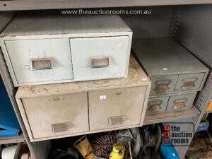 Bay of Shed Drawers