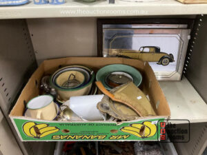 Bay of Enamelware etc