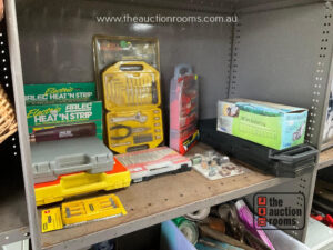 Bay of Assorted Tools etc