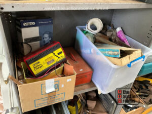 Bay of Assorted Tools etc