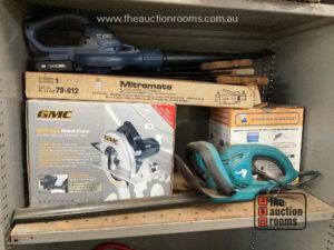 Bay of Assorted Tools etc