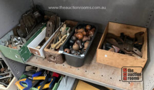 Bay of Assorted Plane Parts etc