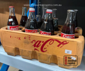 Coke Bottles in Crate