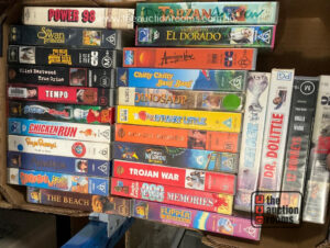 Quantity of VHS Tapes