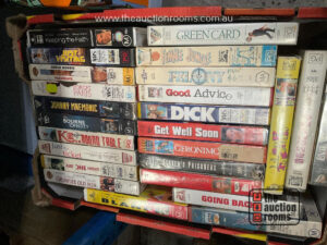 Quantity of VHS Tapes