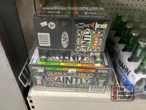 Bay of Assorted Vodka Cans