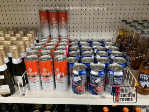 Bay of Assorted Mix Drinks