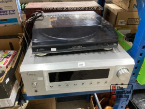 C.V. Audio Receiver & Optimus Turntable