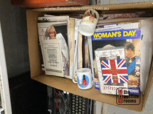 Box of Assorted Royalty Ephemera etc