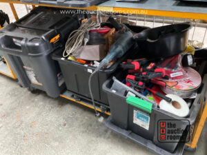 Bay of Assorted Tools etc