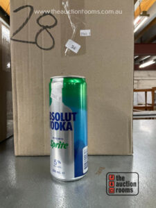 28 x Cans of Absolut Vodka & Sprite