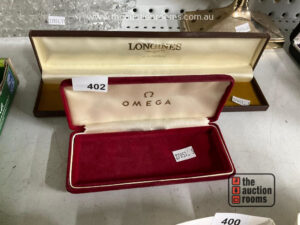 Vintage Omega & Longines Boxes