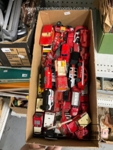 Quantity of Die-Cast Fire Trucks etc