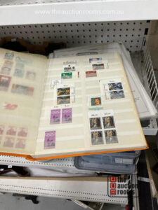 Assorted World Stamp Albums