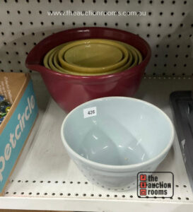 Quantity of Fowlers Mixing Bowls