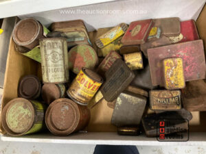 Quantity of Tobacco Tins etc