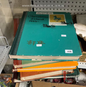 Assorted World Stamp Albums