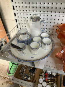 Crescent Pottery Coffee Set