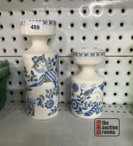 Pair of Figgio Lotte Ware Vases