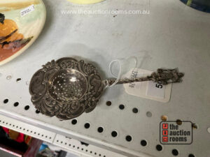 Dutch 833 Silver Tea Strainer