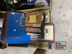 Box of Australian Stamps