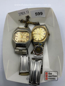 Watches R.S.L. Badge etc