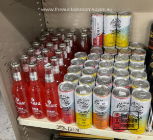 Bay of Assorted Mix Drinks
