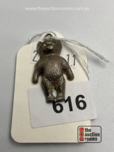 Sterling Silver Teddy Bear Pendant
