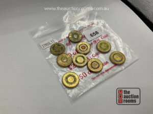 9 x $2 Collector Coins