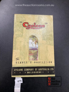 Cyclone Trade Catalogue 1948