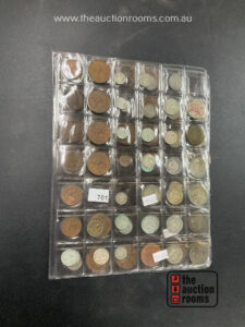 3 x Sheets of Australian Coins