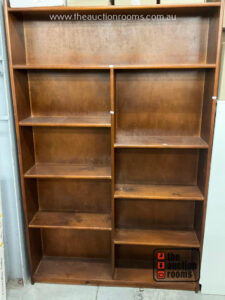 Pair of Timber Bookcases