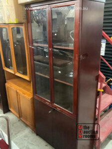 Glazed Front Bookcase