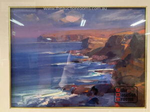 Richard Musgrave-Evans 'The South Coast Mornington Peninsula' Oil on Board (34 x 25 cms)