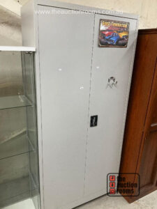 Mobile Steel Two Door Cabinet