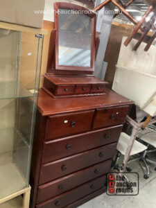 Pine Six Drawer Chest