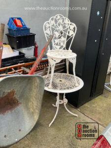 Two Piece Cast Outdoor Setting