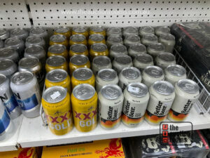 Bay of Assorted Beer